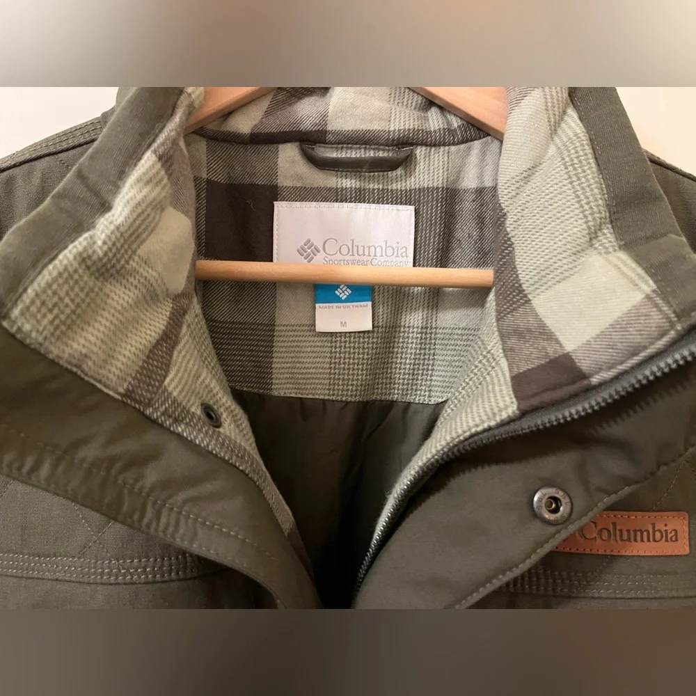 Columbia Men's Ridgestone Insulated Jacket | Peatmoss (Olive Green) | Large - Picture 6 of 10